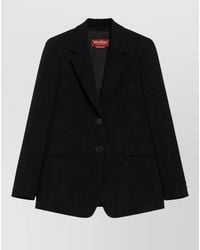 Max Mara - Linz Tailored Jacket Long Sleeves Lapels - Lyst