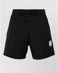 Amiri - Logo-Print Swim Shorts - Lyst