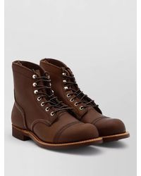 Red Wing - Leather Iron Ranger Lace-Up Ankle Boots - Lyst