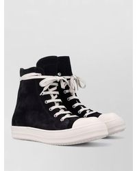 Rick Owens - Casual High Top Boots Contrast Toe Cap - Lyst