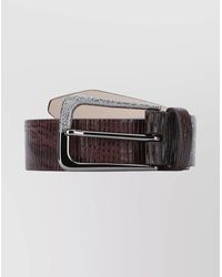 Brunello Cucinelli - Adjustable Textured Belt Metal Buckle - Lyst