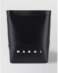 Marni - Logo-Print Shoulder Bag - Lyst