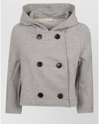 Dries Van Noten - Cropped Hooded Hybrid A Line Jacket - Lyst