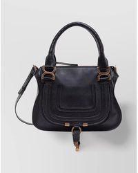 Chloé - Small Leather Handbag With Removable Shoulder Strap - Lyst