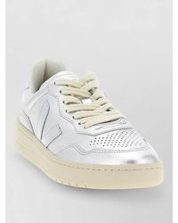 Veja - Leather V-90 Low-Top Sneakers - Lyst