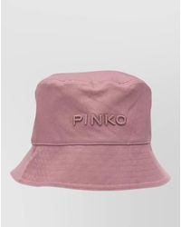 Pinko - Cotton Bucket Hat - Lyst