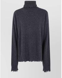 Uma Wang - Cozy Turtleneck Long Sleeve Knit Top - Lyst