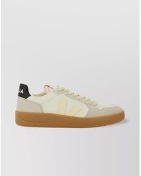 Veja - Perforated Rubber Sole Sneakers Contrast Heel Tab - Lyst