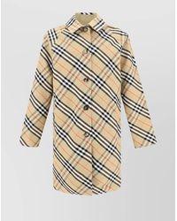 Burberry - Cotton Reversible Trench Coat - Lyst