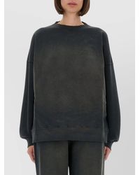 Golden Goose - Cotton Faded Crewneck Sweatshirt - Lyst