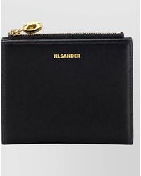 Jil Sander - Leather Goji Mini Wallet - Lyst