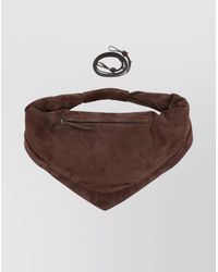 FEDERICO CINA - Leather Padded Shoulder Bag - Lyst