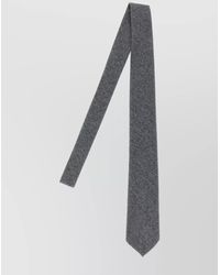 Barba Napoli - Slim Wool Tie Textured Fabric - Lyst