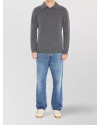 Roberto Collina - Cashmere Blend Polo Shirt - Lyst