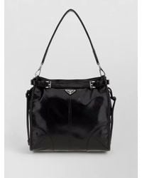 Prada - Leather Clutch Bag - Lyst