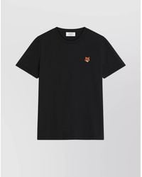 Maison Kitsuné - Cotton Regular-Fit Short-Sleeve T-Shirt - Lyst
