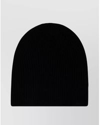 DSquared² - Wool Knitted Logo Appliqué Beanie - Lyst