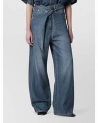 DARKPARK - Denim High-Rise Wide-Leg Trousers - Lyst