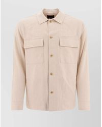 Vince - Linen Overshirt - Lyst
