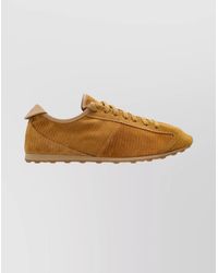Jacquemus - Leather Corduroy-Embossed Low-Top Sneakers - Lyst