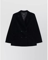 A.P.C. - Cotton Double-Breasted Jacket - Lyst