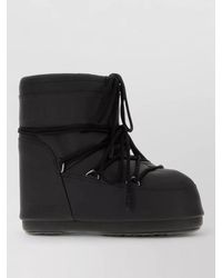 Moon Boot - Synthetic Leather Icon Low Ankle Boots - Lyst