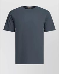 Herno - Cotton Crew-Neck T-Shirt - Lyst