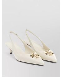 Tory Burch - Slingback Pumps Pointed Toe Tone - Lyst