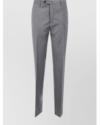 Incotex - Virgin Wool Tailored Trousers - Lyst