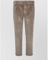 Jacob Cohen - Cropped Slim-Fit Straight-Leg Trousers - Lyst