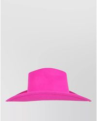Studio - Wide Brim Hat Structured Crown Design - Lyst