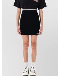 Amiri - Ma Mini Skirt Knit Rib - Lyst