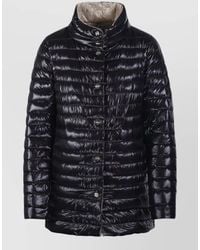 Herno - Down Coat High Collar Long Sleeves - Lyst