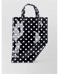 Comme des Garçons - Polka-Dot Asymmetric Tote Bag - Lyst