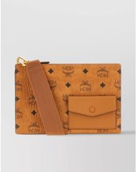 MCM - Crossbody Bag With Adjustable Strap And Front Pocket - Lyst