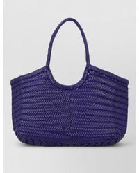 Dragon Diffusion - Woven Beach Tote Bag Dual Handles - Lyst