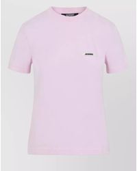 Jacquemus - Cotton Slim-Fit Short-Sleeve T-Shirt - Lyst