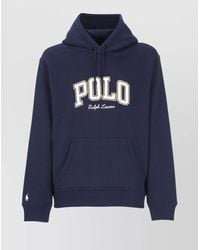 Polo Ralph Lauren - Cotton Hoodie Kangaroo Pocket - Lyst