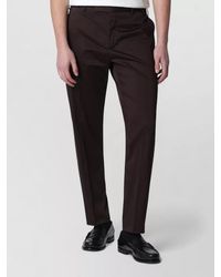 PT Torino - Tailored Trousers Belt Loops Side And Back Pockets - Lyst