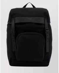 Saint Laurent - Fabric Backpack - Lyst