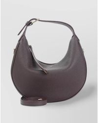 Celine - Calfskin Leather Shoulder Bag - Lyst