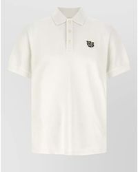 KENZO - Cotton Slim-Fit Logo-Patch Polo Shirt - Lyst