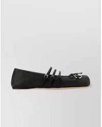 Gucci - Horsebit Leather Flat - Lyst