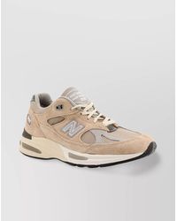 New Balance - Low-Top Sneakers With Suede And Mesh - Lyst