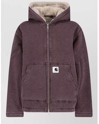 Carhartt - Hooded Jacket Casual Style Front Pockets - Lyst