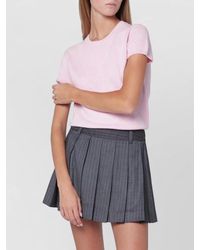 DUNST - Soft Texture Top Round Neck Short Sleeves - Lyst