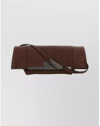 Max Mara - Leather Clutch Bag - Lyst