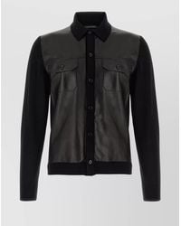 Tom Ford - Jacket With Chest Pockets And Ribbed Cuffs - Lyst