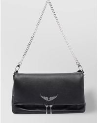 Zadig & Voltaire - Rocky Chain Strap Shoulder Bag - Lyst