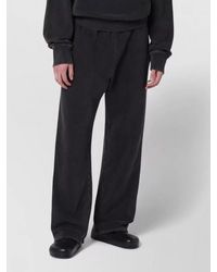 Entire studios - Cotton Jogging Trousers Wide Leg Pockets - Lyst